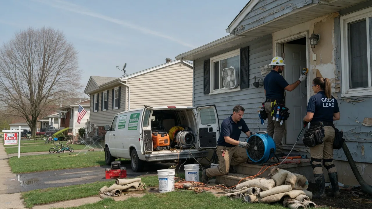 Flood Cleanup in Greenwood, WI near me