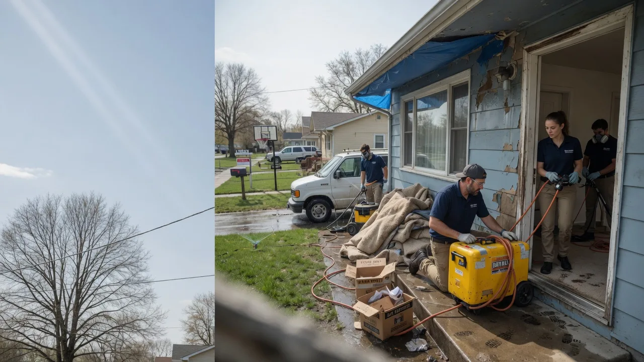 Basement Flood Cleanup in Greenwood, WI near me